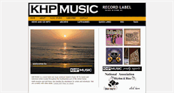 Desktop Screenshot of khpmusic.com