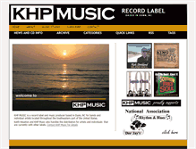 Tablet Screenshot of khpmusic.com
